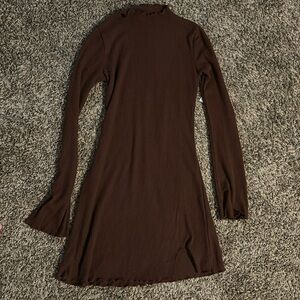 Brown, small, dress from Ardene. Never worn with tags!